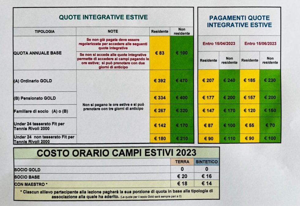 QUOTE ESTIVE 2023